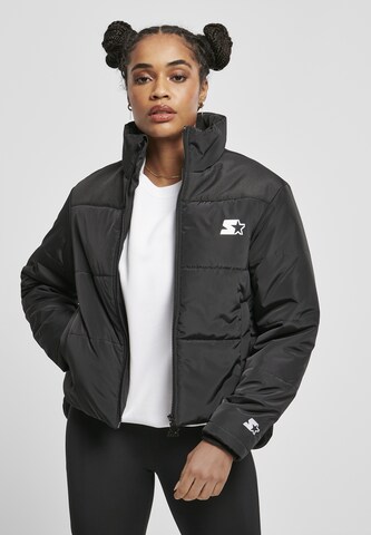 Starter Black Label Tussenjas in Zwart: voorkant