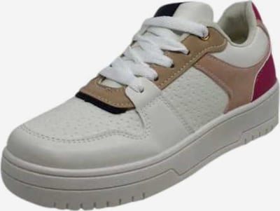 Scoob Retail Sneaker in beige / rot / weiß, Produktansicht