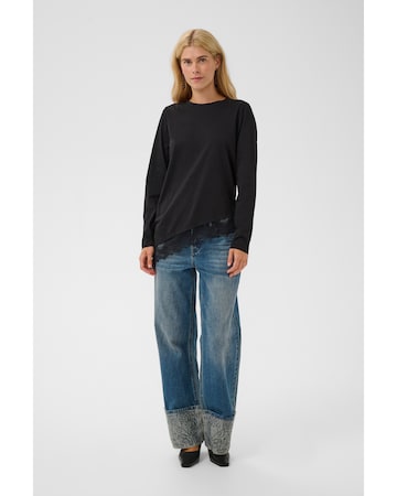 T-shirt 'CUVena' CULTURE en noir