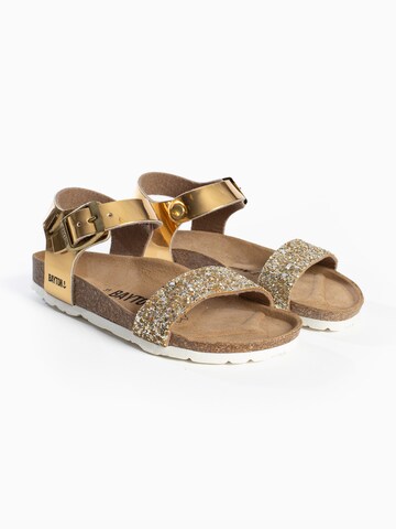 Bayton Sandals 'Tyche' in Gold