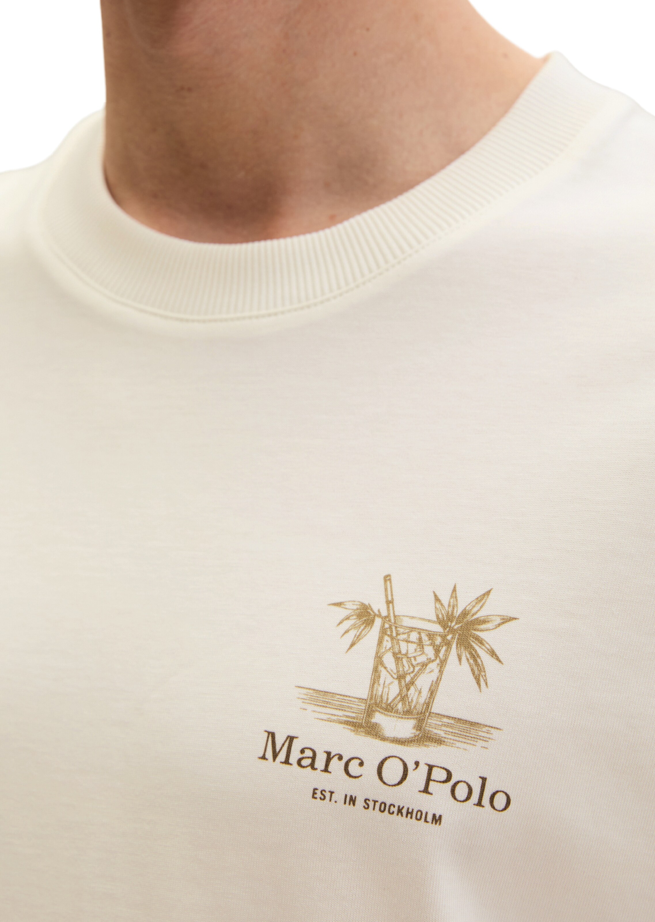 T-Shirt Marc O'Polo en beige