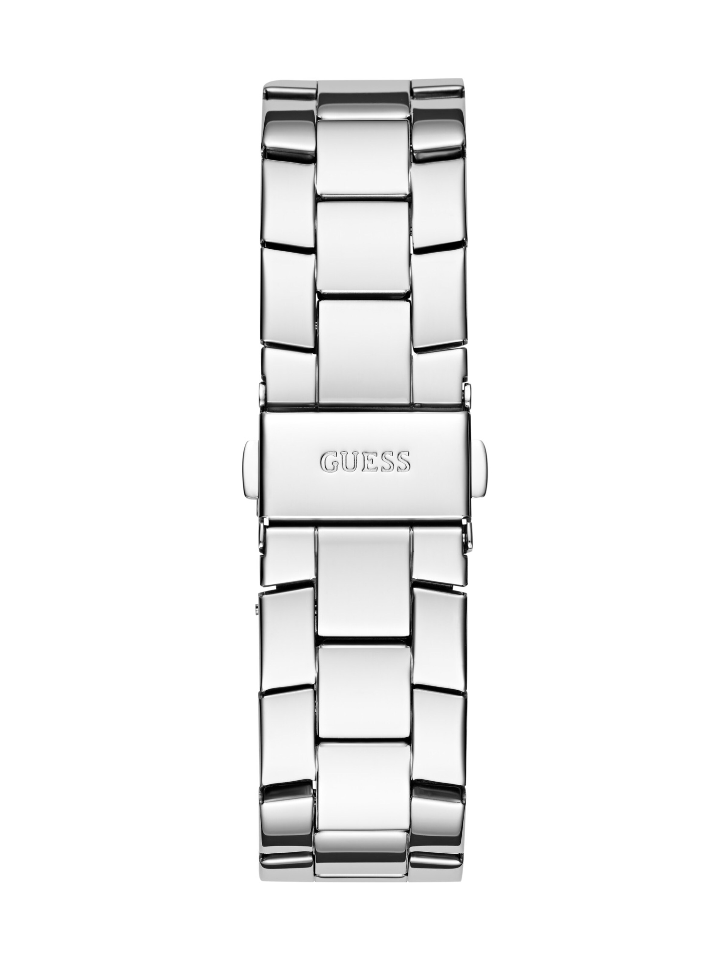 GUESS Uhr 'Majesty' in Silber