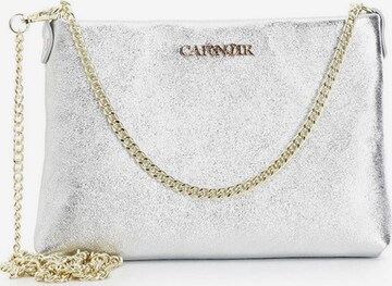 Pochette CAFè NOIR en argent : devant