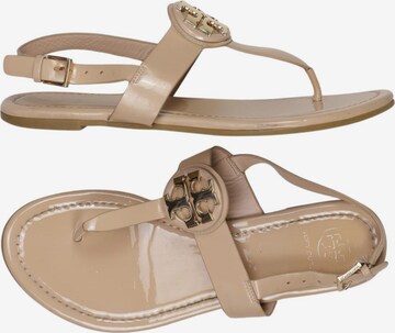 Tory Burch Sandalen 36,5 in Beige: Vorderseite