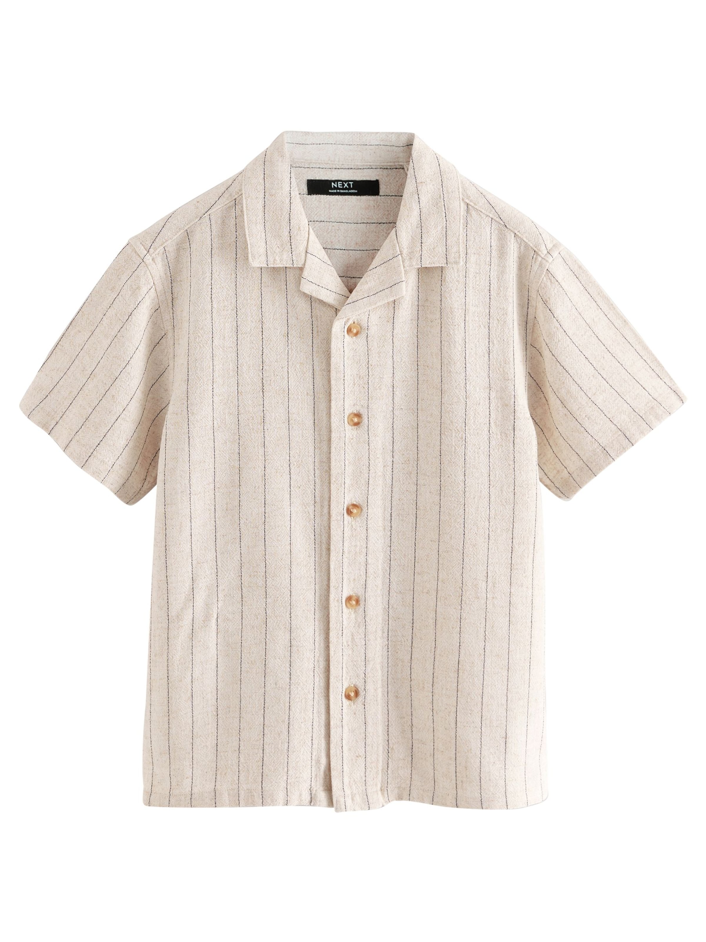 Next Regular fit Srajca | bež barva: sprednja stran