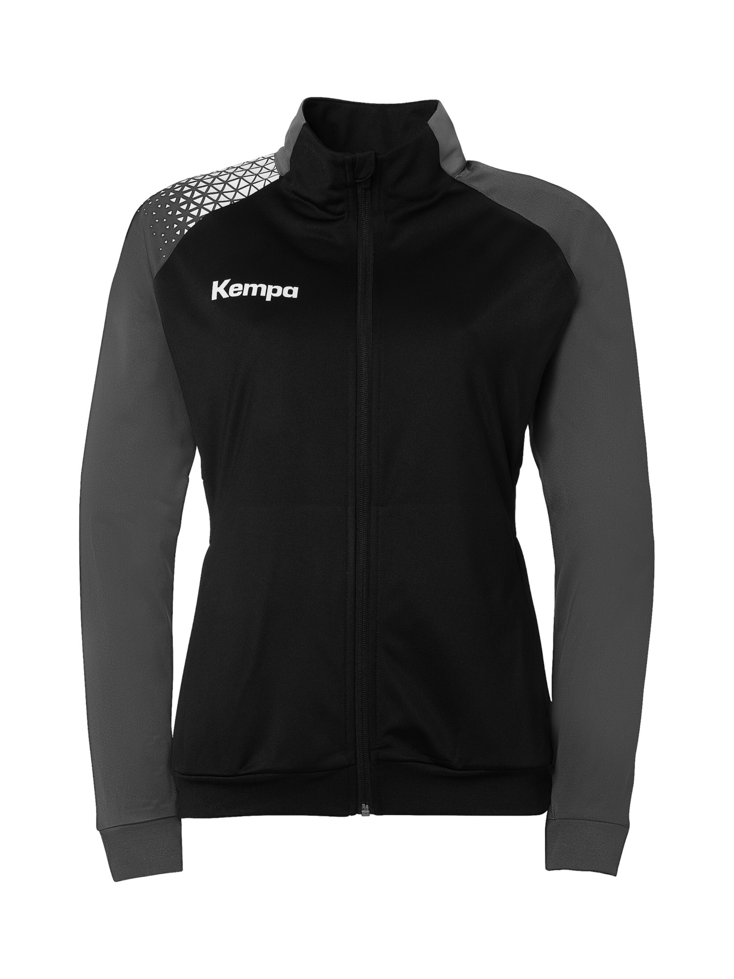 KEMPA Trainingsjacke 'Ambition 28' in Schwarz: Vorderseite
