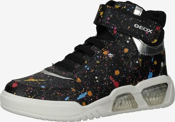 GEOX Sneakers in Zwart: voorkant