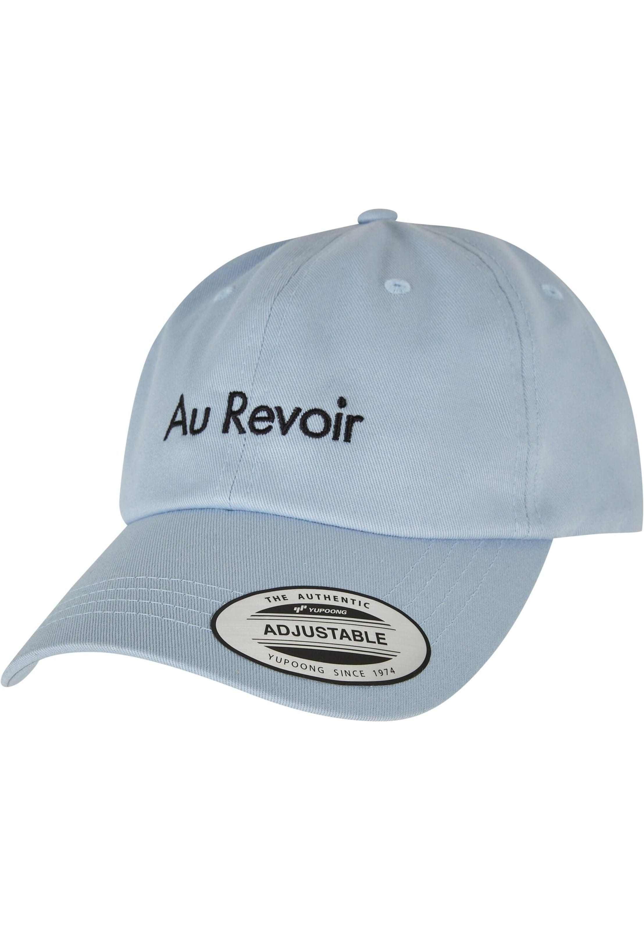 Mister Tee Casquette 'Au Revoir' en bleu / bleu clair, Vue avec produit