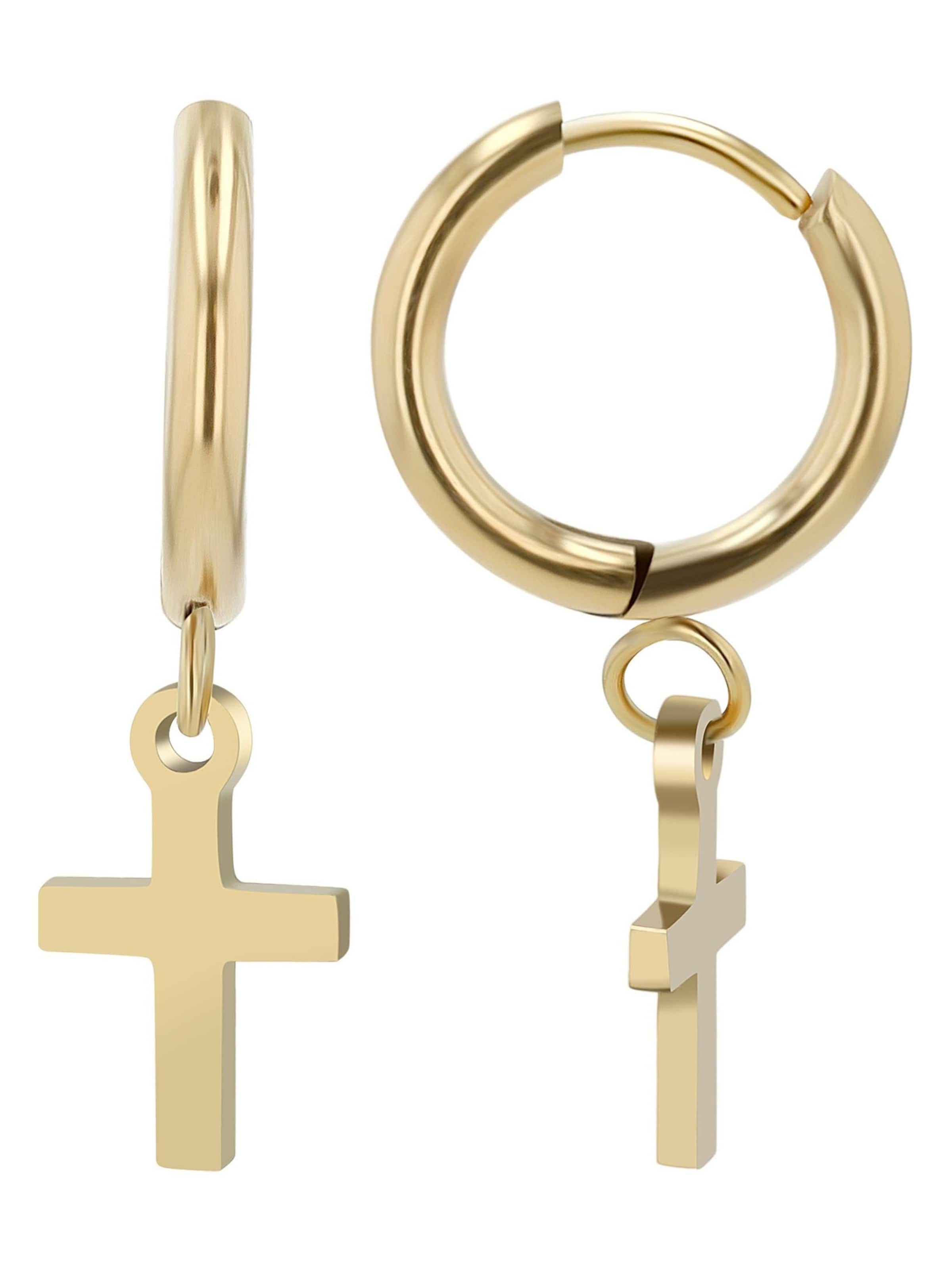 Akzent Earrings 'Duncan, langlebig' in Gold