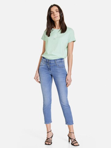 GERRY WEBER Slimfit Jeans 'Best4me' in Blau