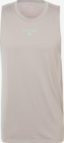 PUMA Performance Shirt 'Puma x Hyrox Cloudspun' in Beige: front