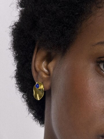 Luxenter - Pendientes 'Yumi' en azul