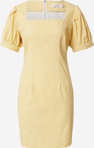 Louche Dress 'ANOUK' in Yellow: front