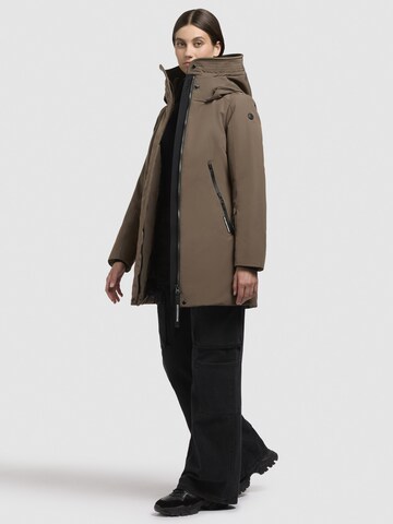 Veste d’hiver 'Viona5' khujo en marron