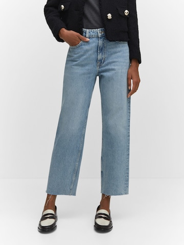 MANGO Regular Jeans 'BLANCA' in Blau: predná strana