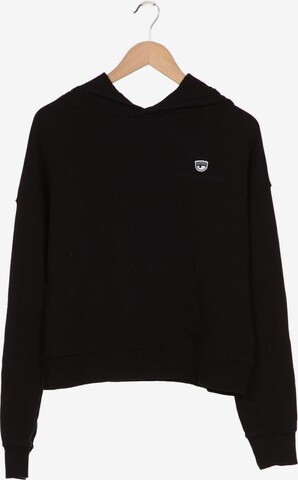 Chiara Ferragni Sweatshirt & Zip-Up Hoodie in L in Black: front