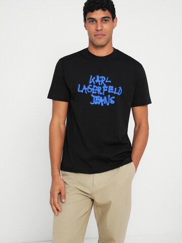 KARL LAGERFELD JEANS - Camiseta en negro