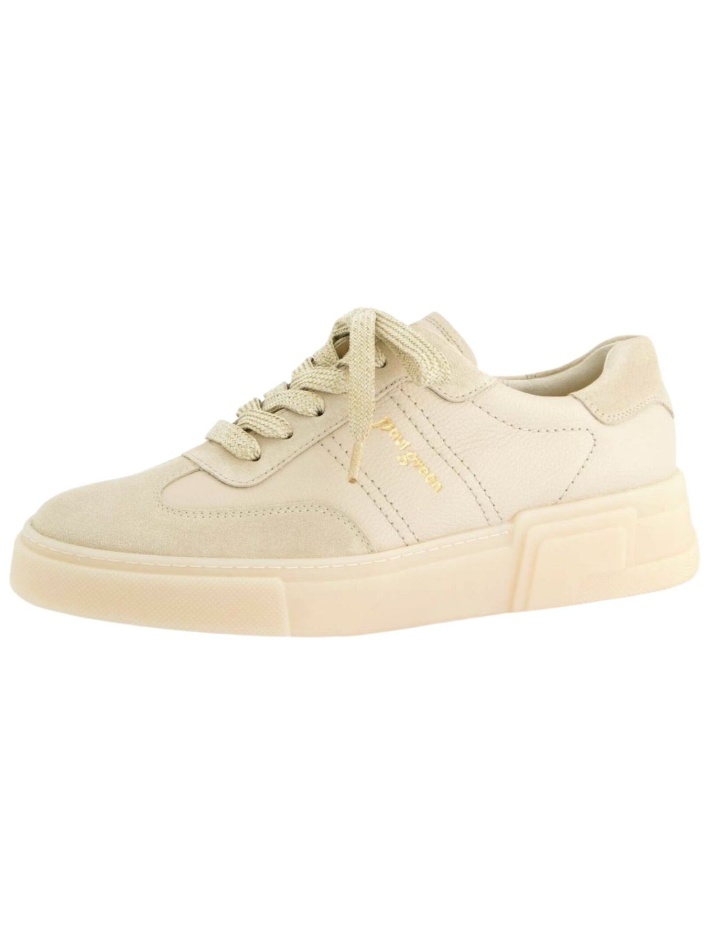 Paul Green Sneakers laag in Beige: voorkant