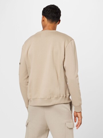 ALPHA INDUSTRIES Sweatshirt i beige