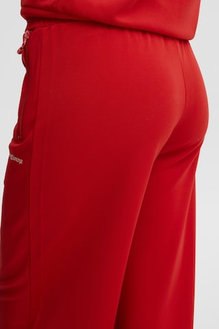 The Jogg Concept Wide leg Broek 'SIMA' in Rood