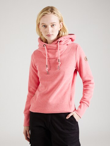 Ragwear Sweatshirt 'Gripy Bold' in Roze: voorkant