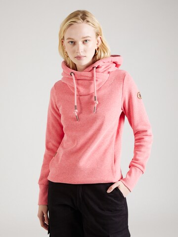 Sweat-shirt 'Gripy Bold' Ragwear en rose : devant