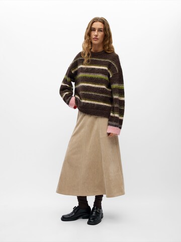 OBJECT Sweater 'OBJAlili' in Brown