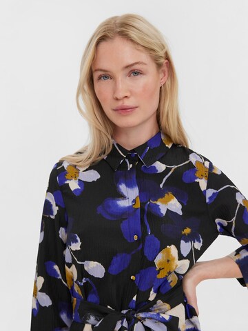 VERO MODA Blusenkleid in Blau