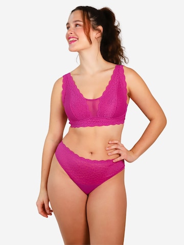 SugarShape T-Shirt BH 'Elva' in Pink