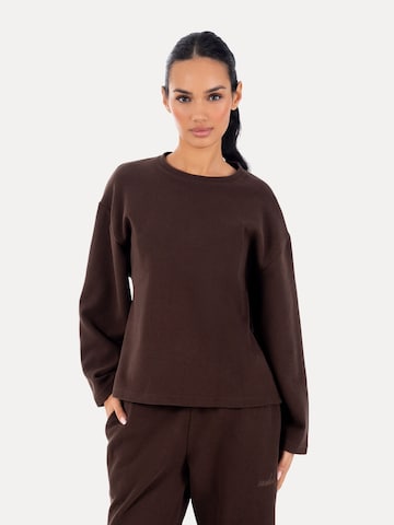 Smilodox Shirt in Bruin: voorkant