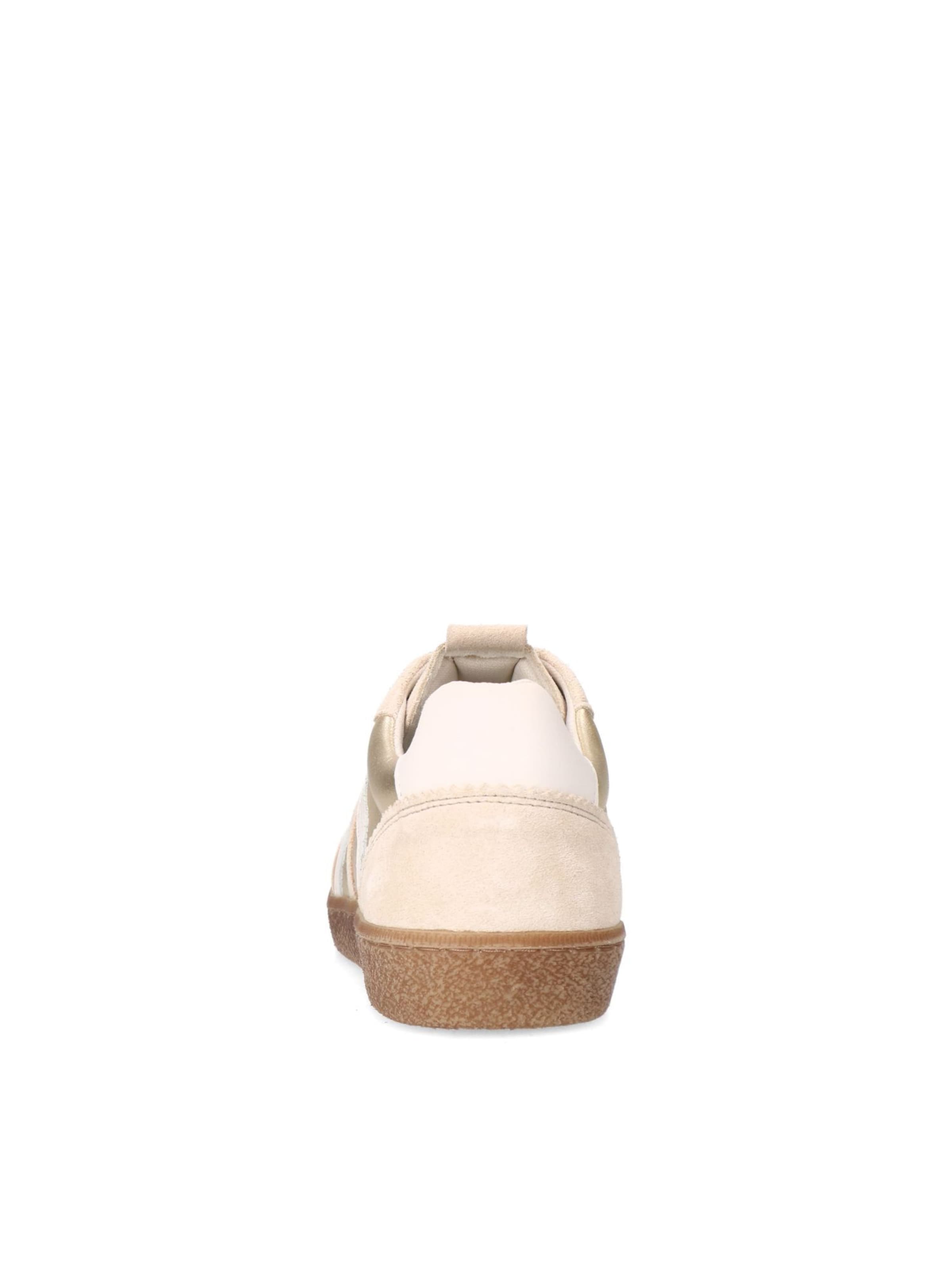 Baskets basses no stress en or