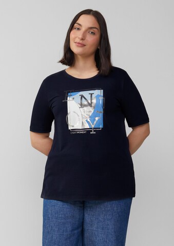 T-shirt s.Oliver en bleu : devant