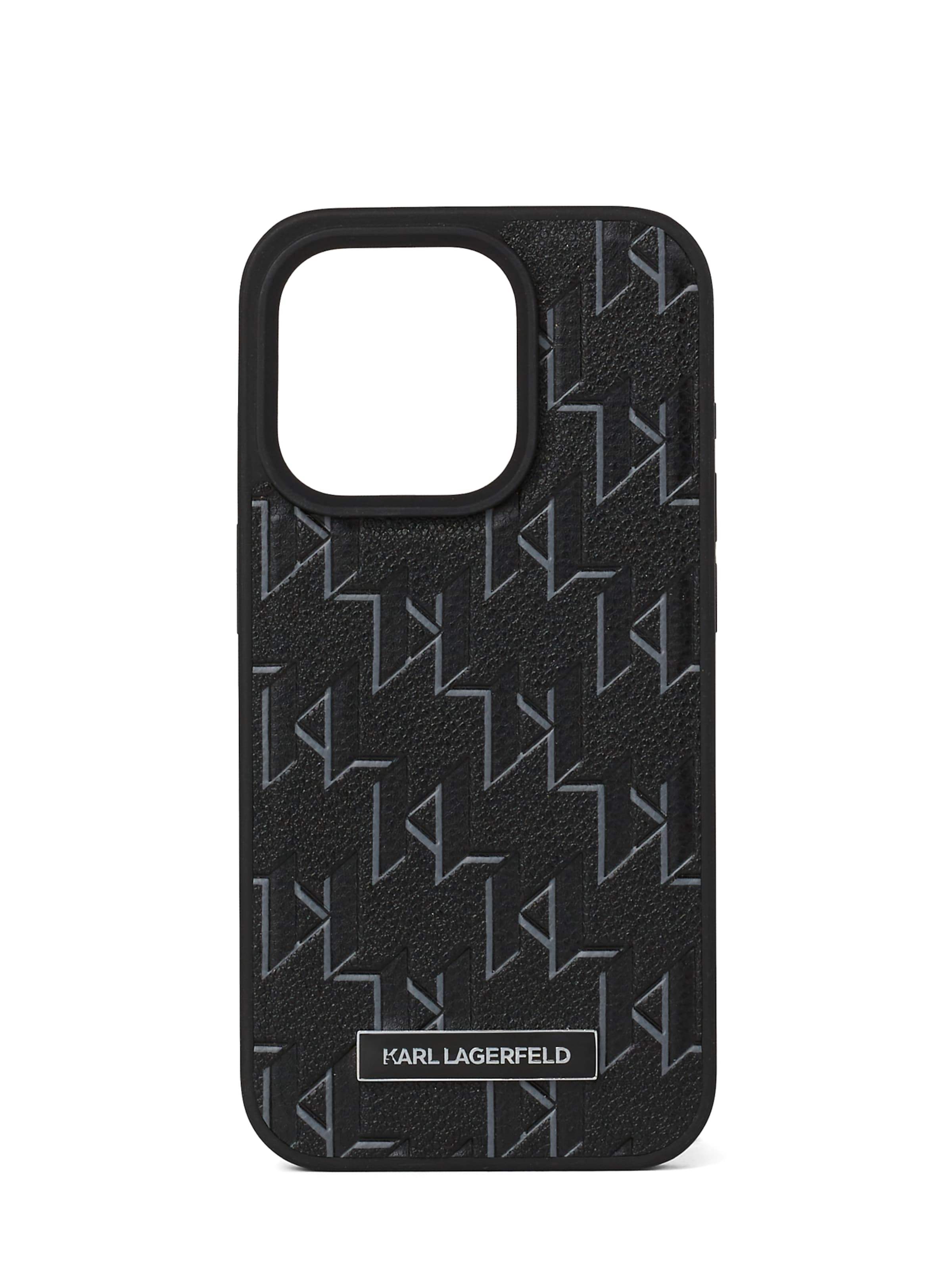 Karl Lagerfeld Smartphone case in Black: front