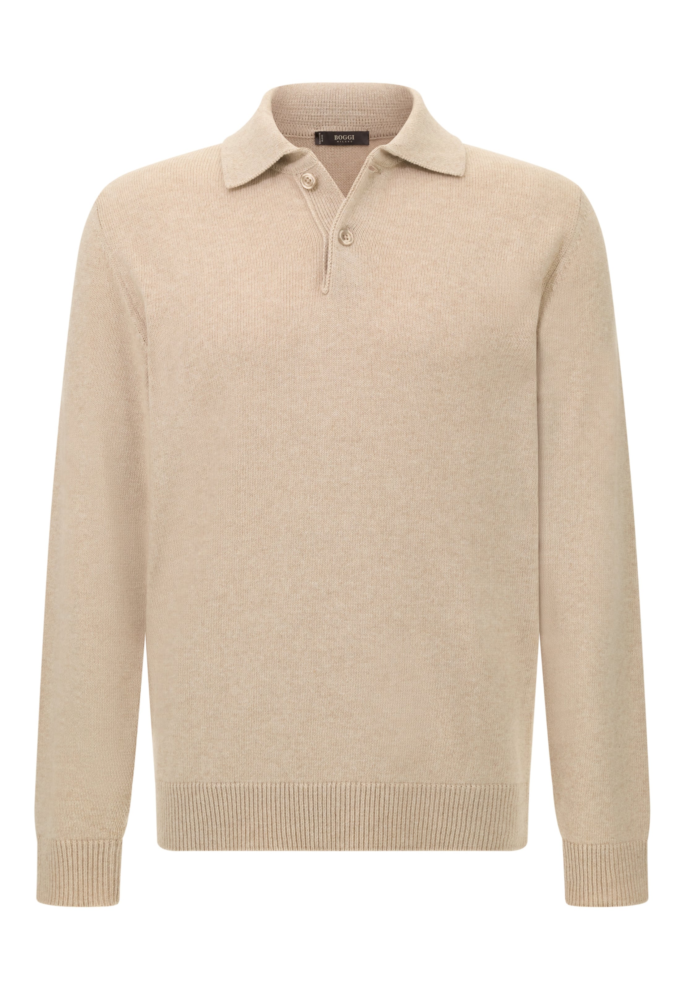 Boggi Milano Pullover in Beige: Vorderseite