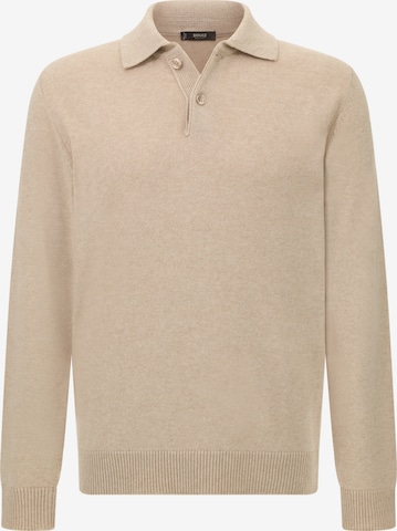 Boggi Milano Sweater in Beige: front