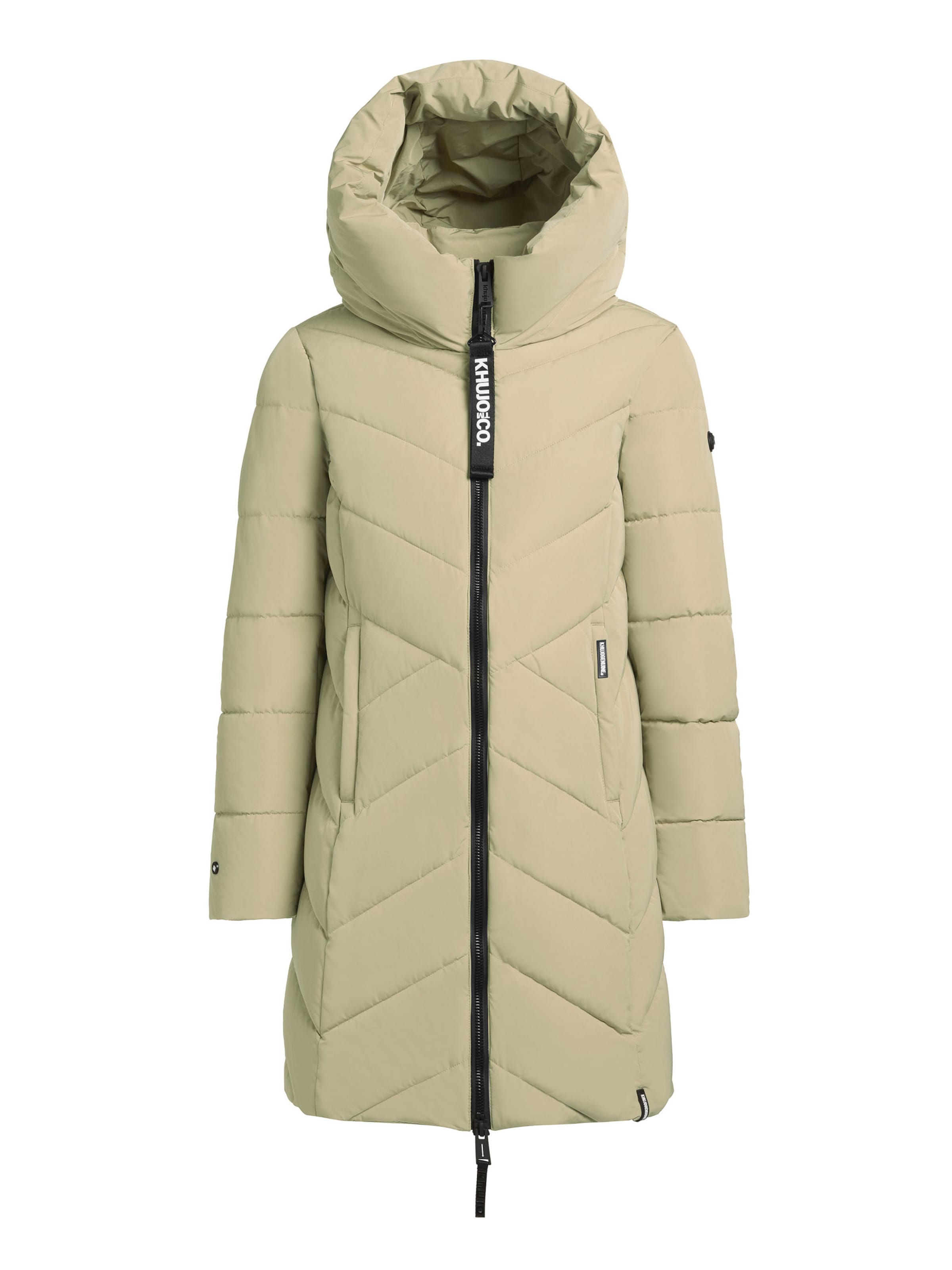 khujo Winter coat 'Darka2' in Green: front