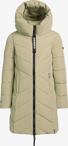 Manteau d’hiver 'Darka2' khujo en vert : devant