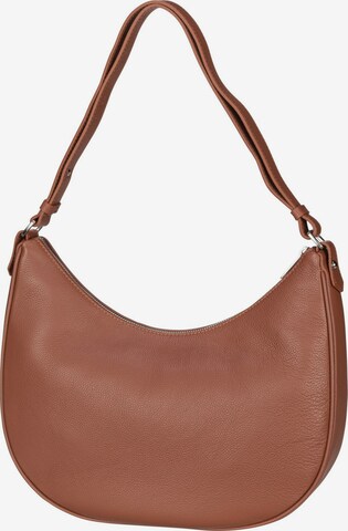 LANCASTER Shoulder Bag 'Firenze Pouch L' in Brown