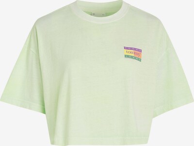 Tommy Jeans T-Shirt in pastellgrün / mischfarben, Produktansicht
