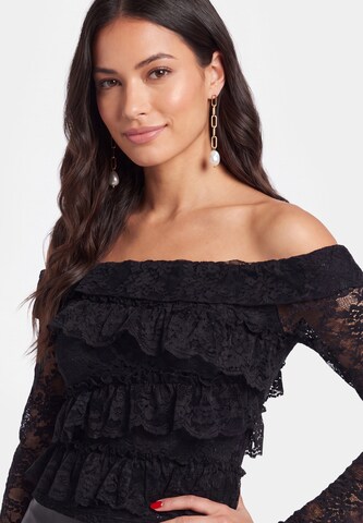 faina - Blusa en negro