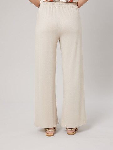 Deeluxe Loosefit Broek in Beige