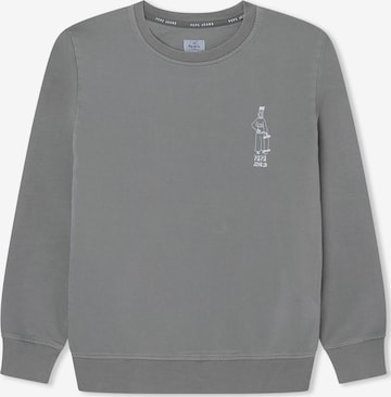 Pepe Jeans Sweatshirt 'TWAIN' in Blue: front