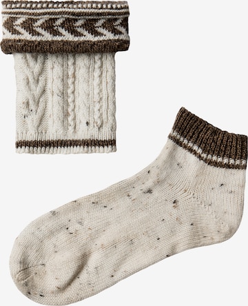STOCKERPOINT Traditional socks in Beige: front