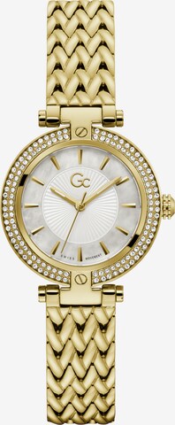 Gc Analog Watch 'Vogue' in Gold: front