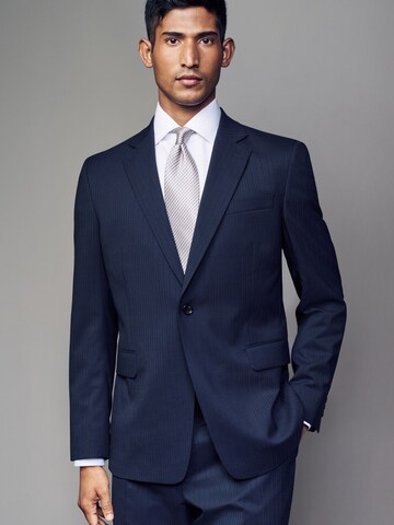 Next Slim fit Blazer in Blue: front