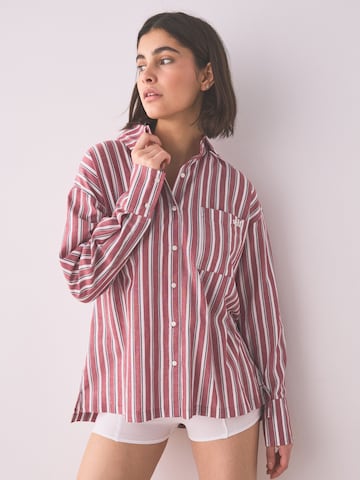 Chemise de nuit self. en rouge : devant