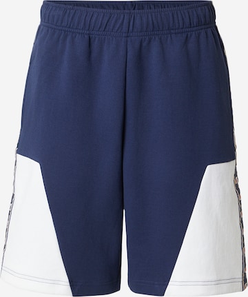 Champion Authentic Athletic Apparel Loosefit Nadrág - kék: elől