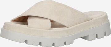 MJUS Pantoletter i beige: forside