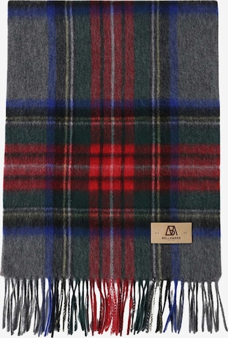 BELLEMERE NEW YORK Scarf 'Karoschal aus Kaschmir' in Red: front