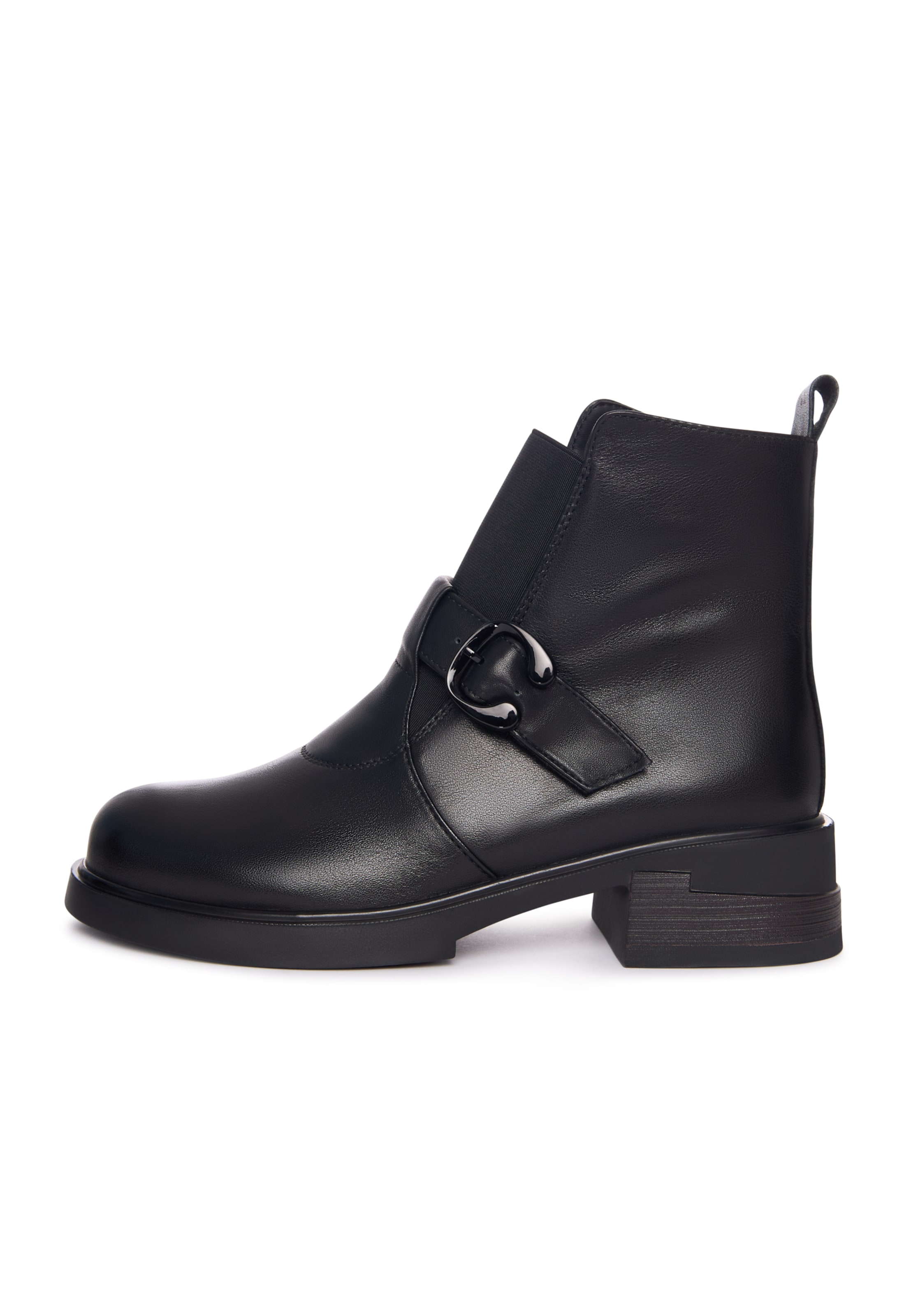 CESARE GASPARI Boots in Black: front